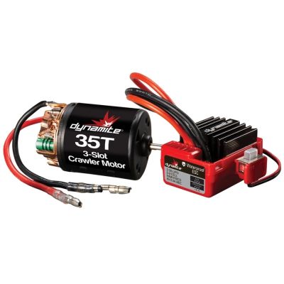 DYNS0900  Brushed Crawler Motor/ESC Combo 35T