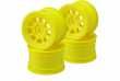 3398Y 9 Shot 2.2 Rear Wheel (Yellow) 4pc