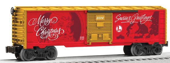 6-81316 Personalized Message Christmas Boxcar O
