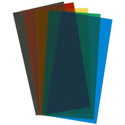 9905 Assortment Transparent Sheets Set, 6X12X.010, 5 pc