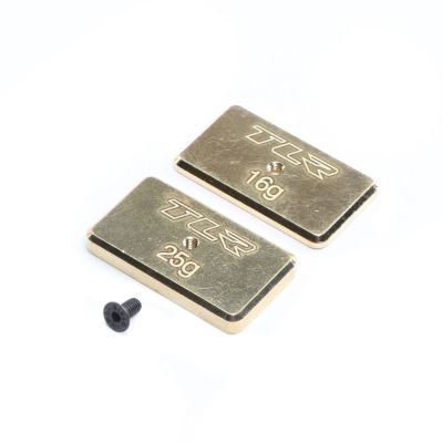 331041 Rear Brass Weight Set, 16g &amp; 25g: 22 5.0