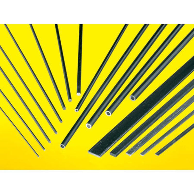 5721 Carbon Fiber Tube, 24", .157 OD
