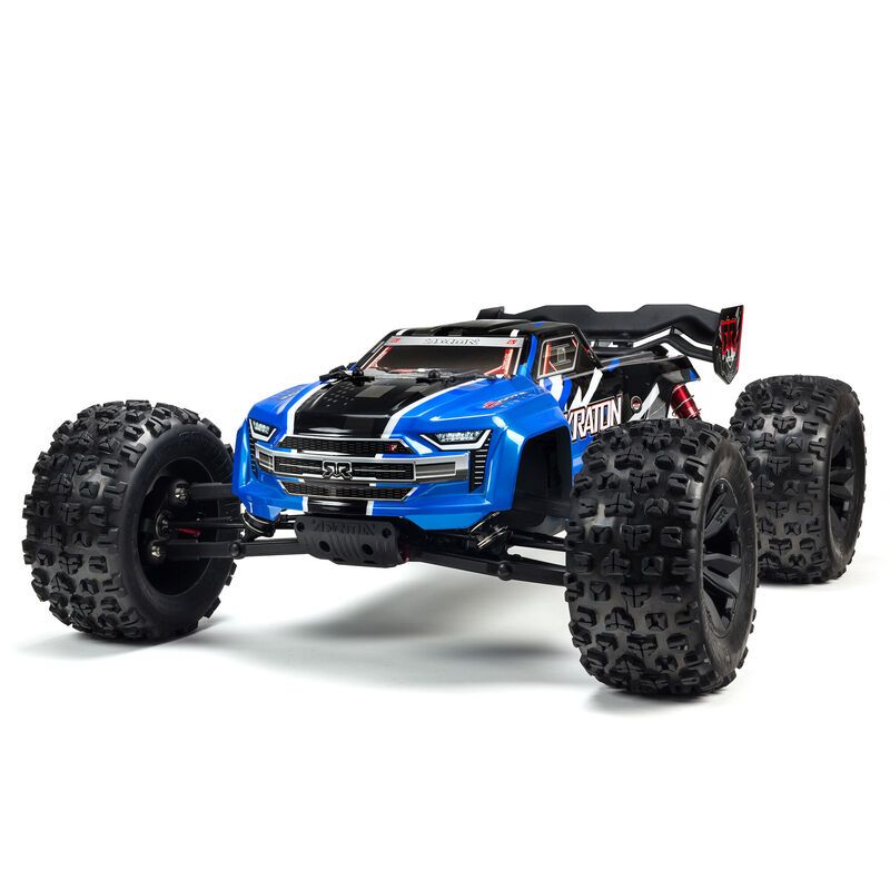 ARA8608V5T2 1/8 KRATON 6S V5 4WD BLX Speed Monster Truck with Spektrum Firma Blue