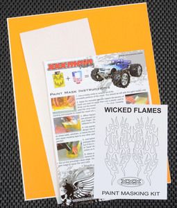 M037L  Wicked Flames Paint Mask