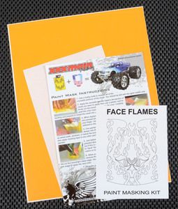 M032L Face Flames Paint Mask