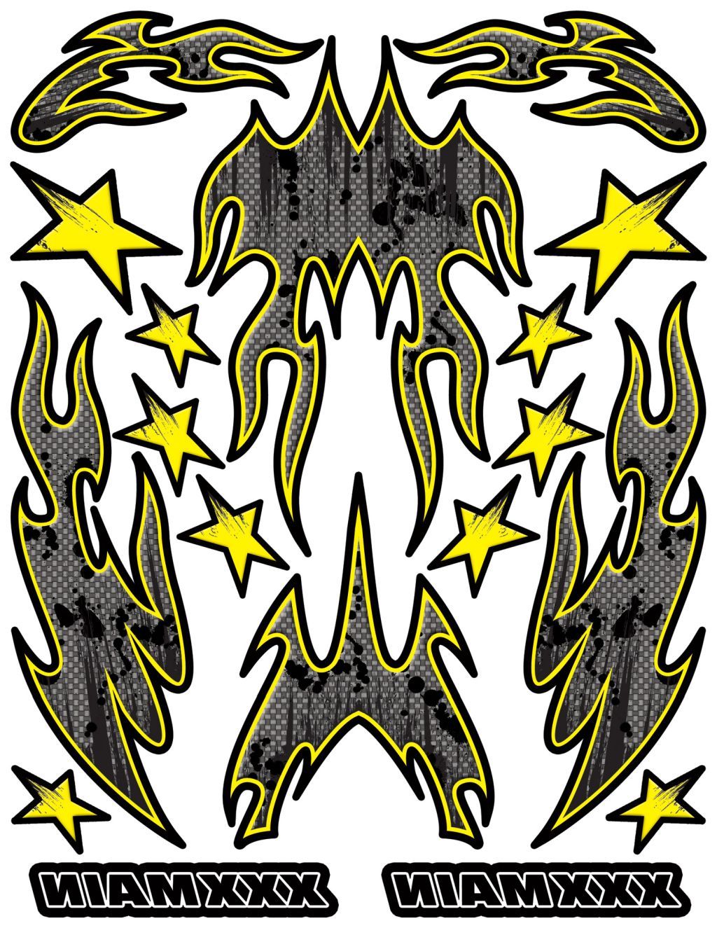 R023 Carbon Fire Internal Graphic