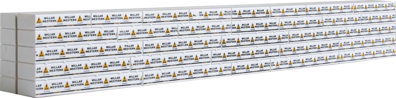 3157 Wrapped Lumber Load for Walthers 72' Centerbeam Flatcar Millar Western HO