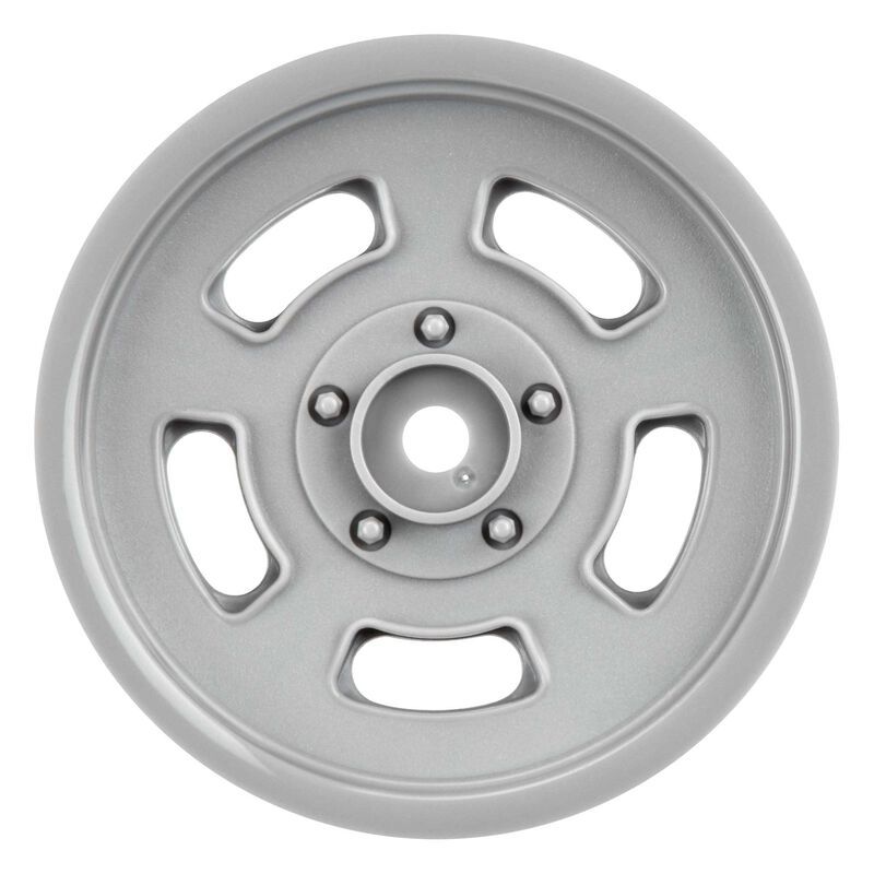 279205 1/10 Slot Mag Drag Spec 2.2" Front Wheels, Stone Gray (2): Slash 2WD, DR10