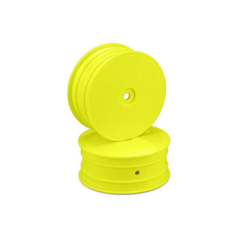 3327Y  Mono, 2.2" 12mm Hex Fontr Wheel,Yel:TLR 22-4 (4)