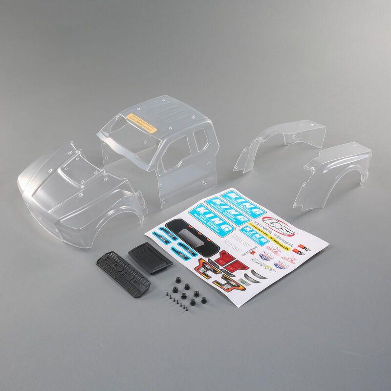 330005 Ford Raptor Body Set (Clear): Baja Rey