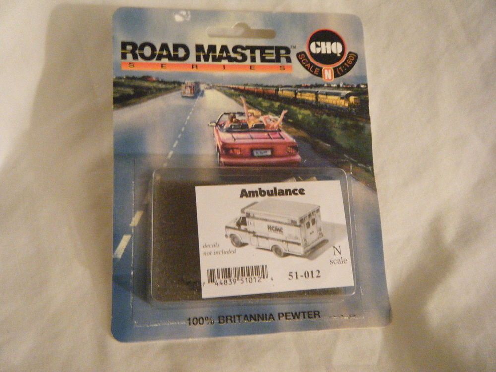 51-012 Emergency Vehicles (Unpainted Metal Kit) -- Ambulance N