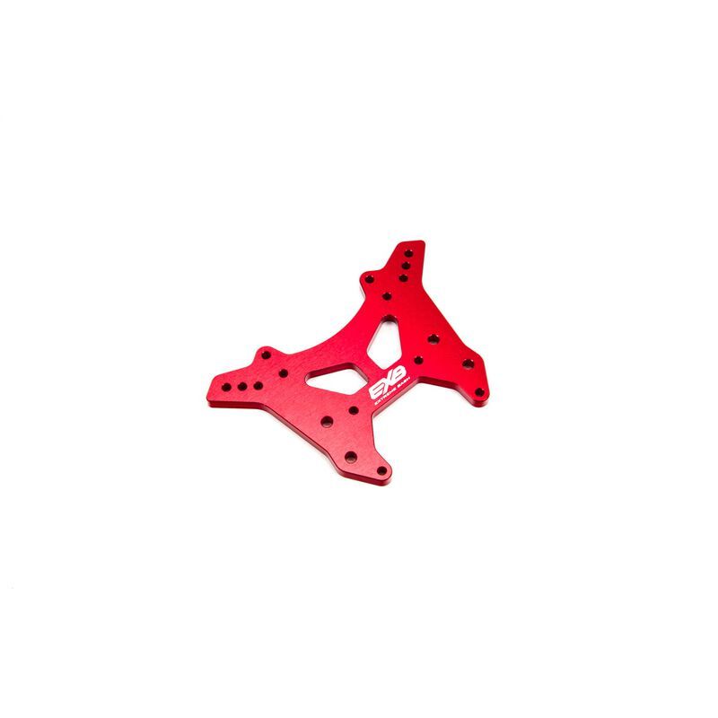 320577 Front Shock Tower CNC 7075 T6 Aluminum L Red