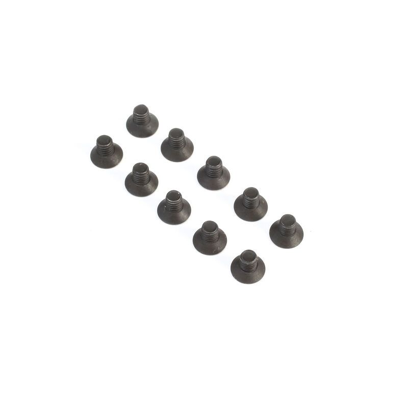 235011 Flat Head Screws, M2.5 x 4mm (10)