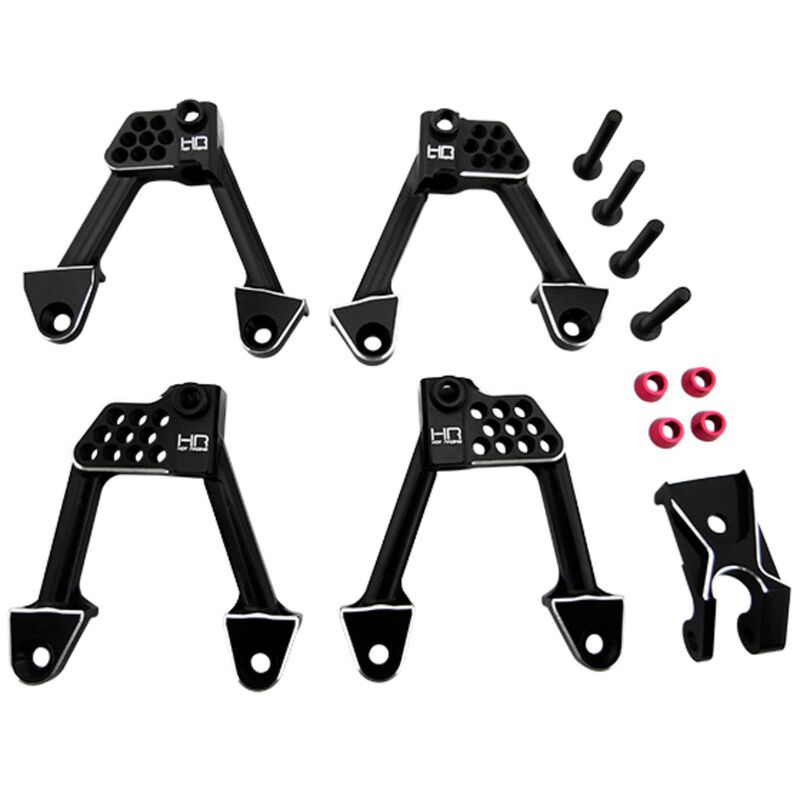 HRASCXT28301 Aluminum Frnt &amp; Rear Adjustable Shock Towers:Scx 2