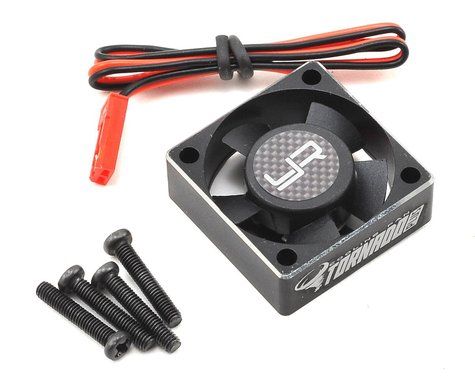 YA-0472BK  Yeah Racing 30x30x10mm Aluminum "Tornado Plus" High Speed Cooling Fan