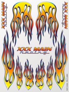 S009   Pro Flames Sticker Sheet
