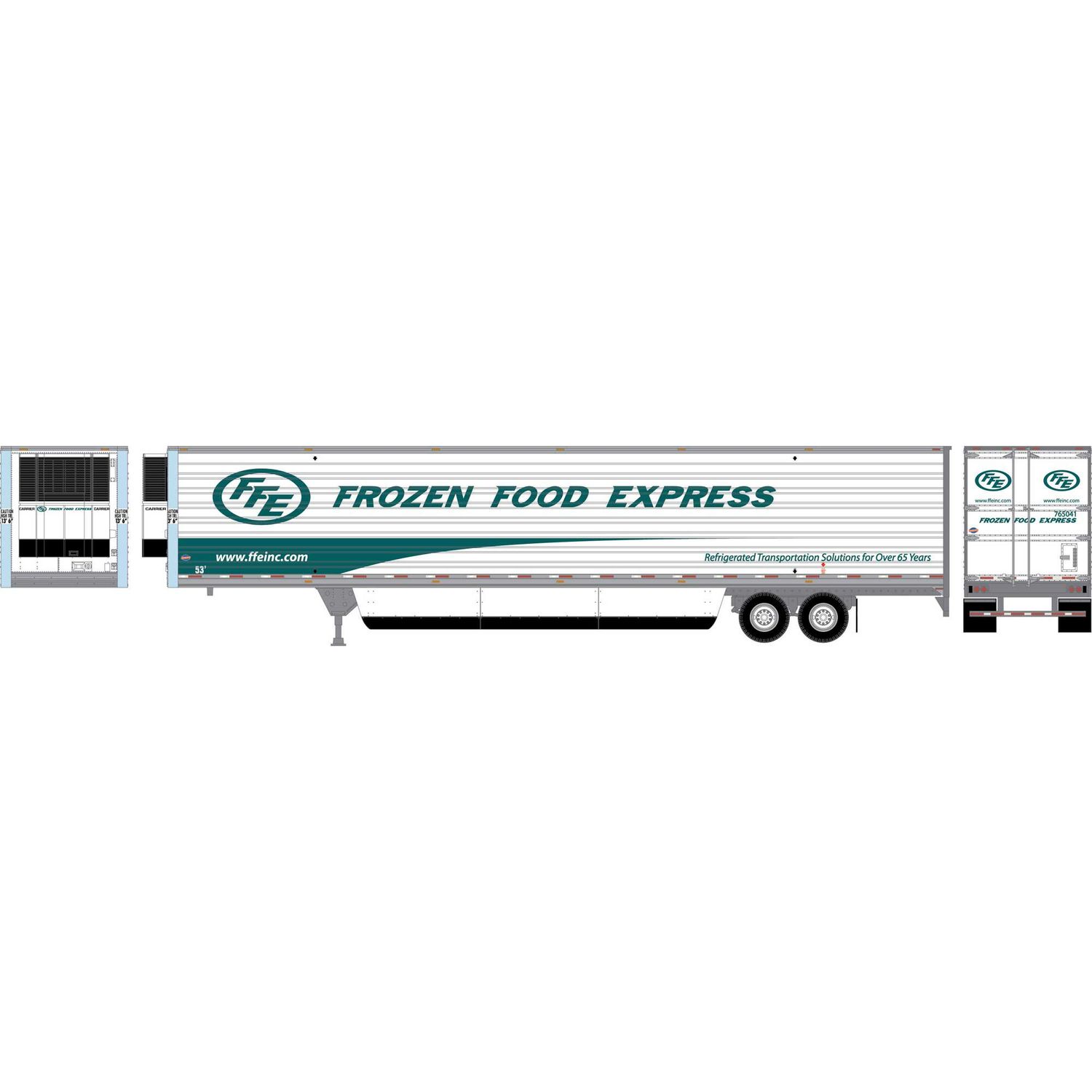17980 53' Reefer Trailer, Frozen Food Exp #765041