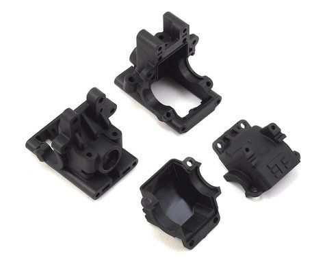 TKR6519B  RC EB410/ET410 Front &amp; Rear Bulkhead Set (Revised)