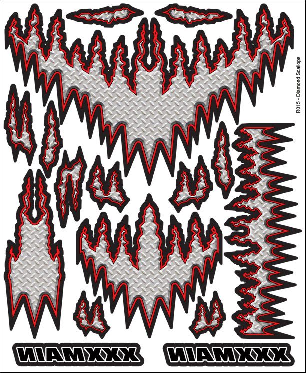 R015 Diamond Scallops Internal Graphic