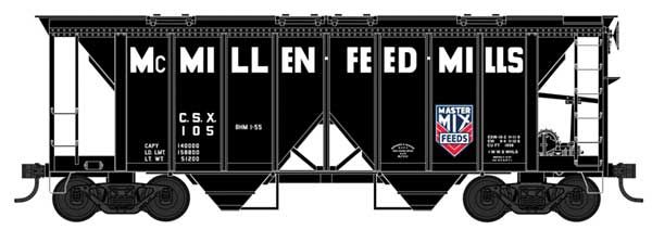 42761   70 Ton 2 Bay Hopper McMillen Feed Mills #109