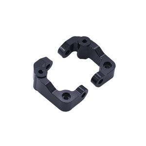 RCE1925   Aluminum Caster Block Set for DR10, Black