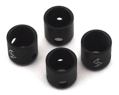 SAMSCX3-6043L   SCX10 III Aluminum Driveshaft Cups (Black) (4)