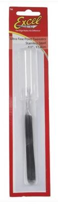 30418 Straight Point Tweezers, Polished