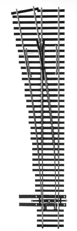 SL-U7062  Streamline HO Code 70 #6 turnout - Unifrog LH
