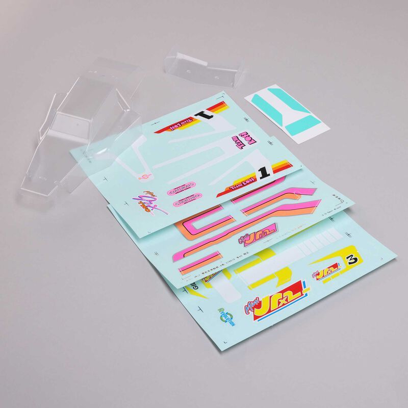 310002 Body &amp; Wing, Clear: Mini JRX2