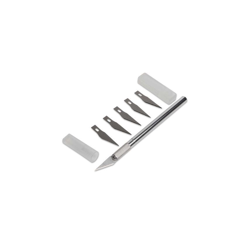 HDXK0049 Light Duty Knife #1 with 5 Extra #11 Blades