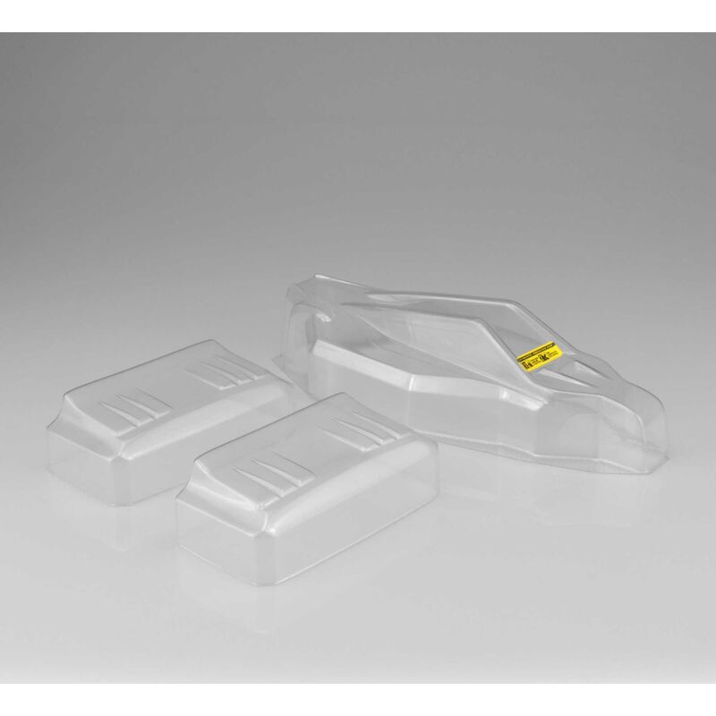 0389  P2K Clear Body w/ Aero Wing - B6.1