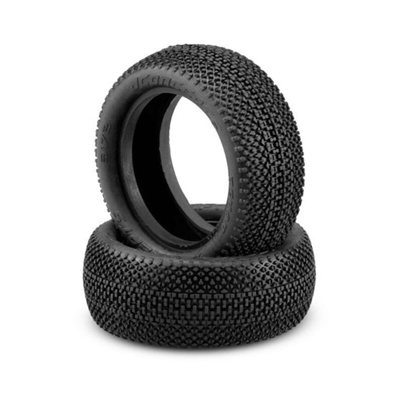 317202   1/10 ReHab Tires, Green Compound, 4wd Buggy Front (2)