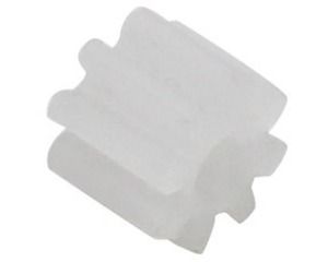 SXTF08M05 Nylon 8T 0.5 Mod CNC Gear for use with 0.5M spur gear only