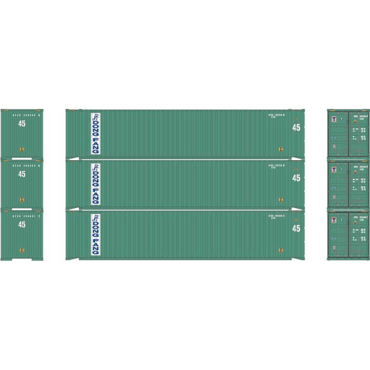 28043 HO RTR 45' Container, Dong Fang #2 (3)