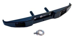 RCESCX6020BK   Aluminum CNC Rear Bumper for Axial SCX6 Black