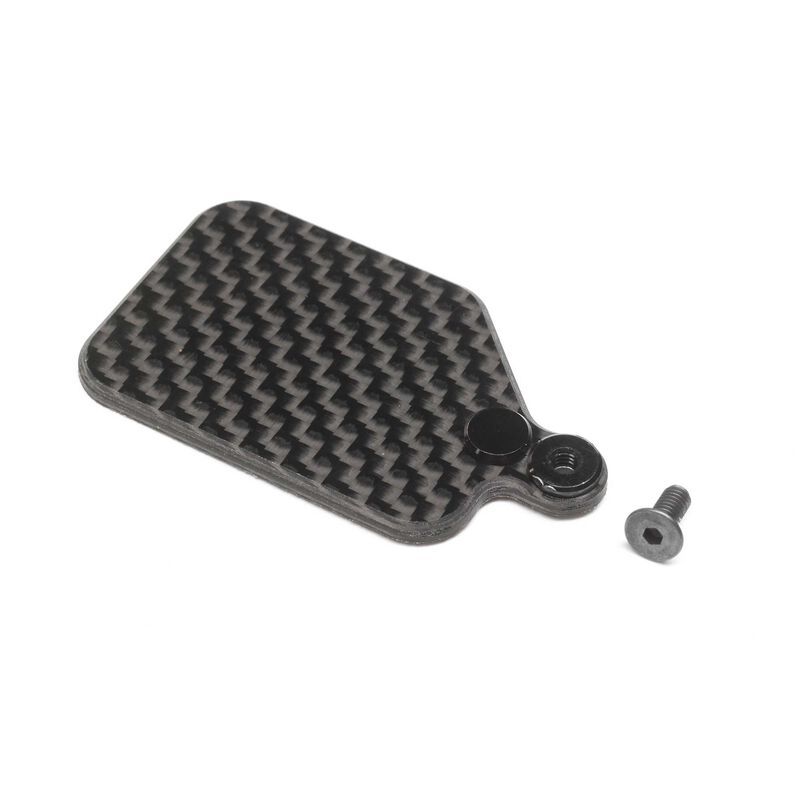TLR331060 Carbon Receiver Mounting Plate: 22X-4