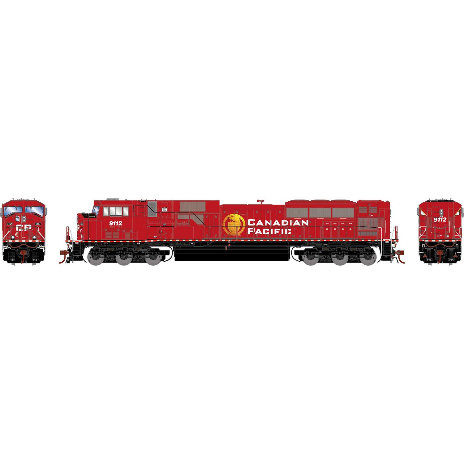 27257 G2 SD90MAC, CP #9112