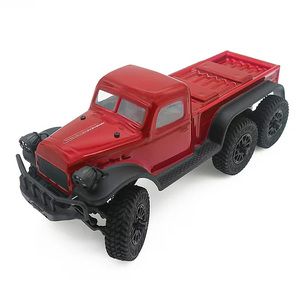 Panda Hobby Tetra K1 6x6 1/18 RTR Scale Mini Crawler w/2.4GHz Radio (Maroon)
