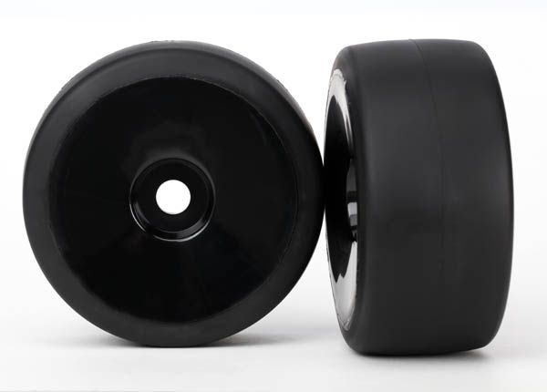 6475 TIRES &amp; WHEELS, ASSEMBLED, GLUED (BLACK, FOAM INSERTS) FR