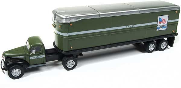 31176 HO 1944-46 Chevy Tractor/Trailer, Strickland