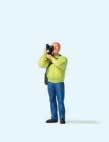 28257  Man with Video Camera Individual Figure  HO