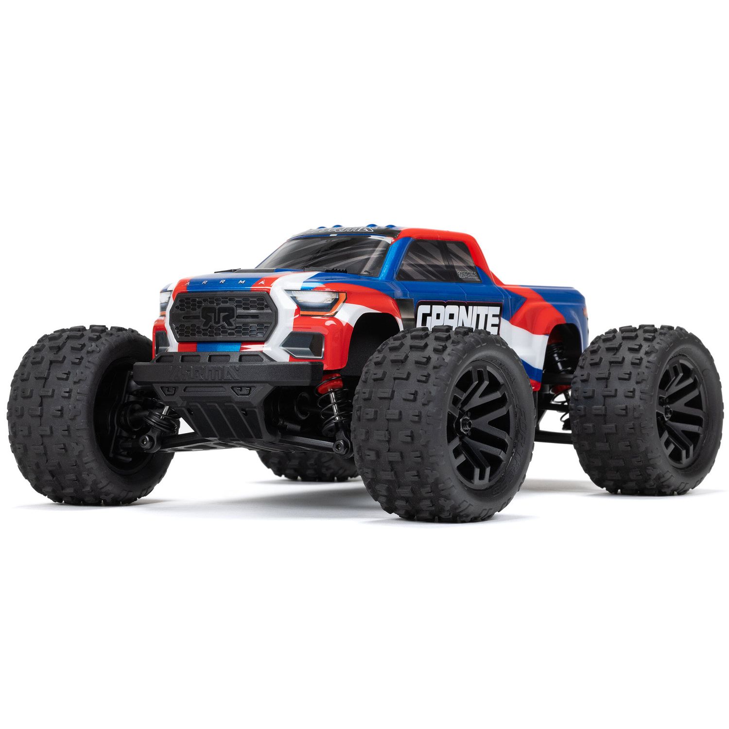ARA2102T1  1/18 GRANITE GROM MEGA 380 Brushed 4X4 Monster Truck RTR with Battery &amp; Charger, Blue