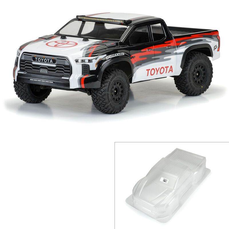 PRO361400  1/10 2023 Toyota Tundra TRD Pro Clear Body: Short Course