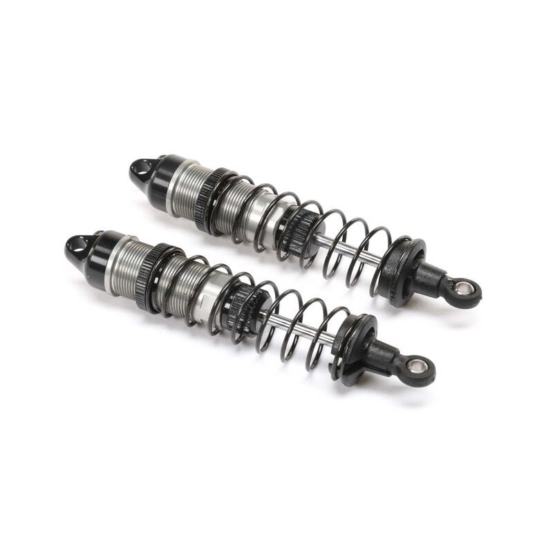313001 Aluminum Rear Shock Set Complete: Mini-B, BL