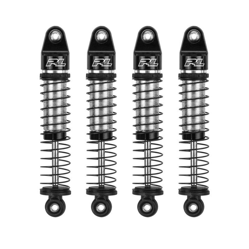 639100    1/24 Big Bore Scaler Shocks 50mm (4): SCX24 and AX24