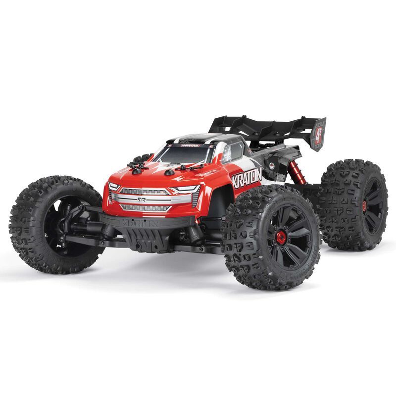 ARA4408V2T3  1/10 KRATON 4X4 4S V2 BLX Speed Monster Truck RTR Red