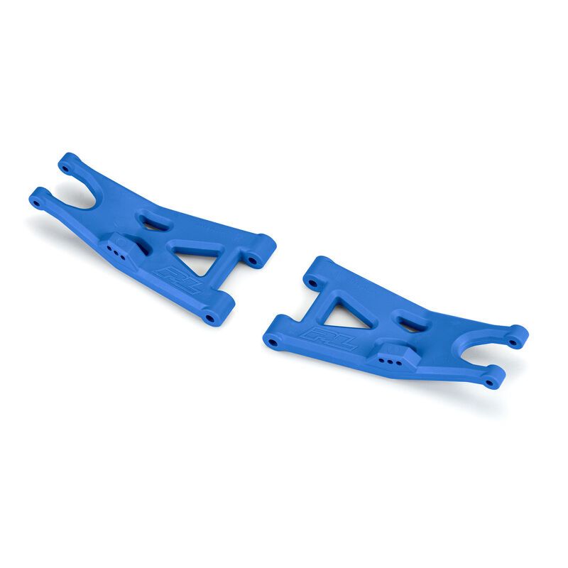 639906 Bash Armor Front Suspension Arms (Blue) for ARRMA 3S Vehicles