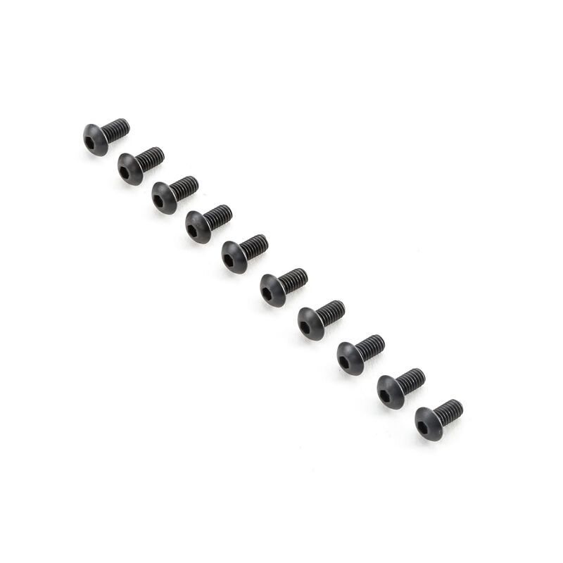 255005  Button Head Screws, M4x8mm (10)