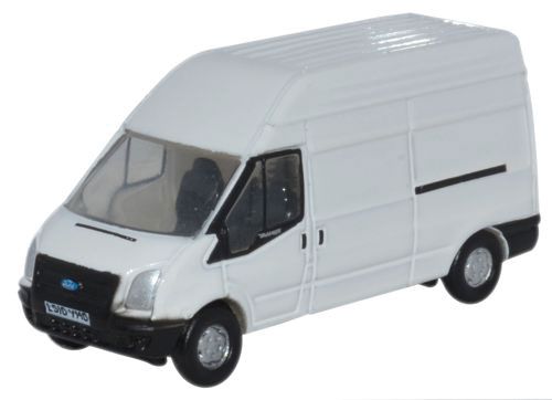 NFT006 Ford Transit Van w/ Long Wheelbase &amp; High Roof White N