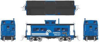 144033  NE-style Steel Caboose: Conrail # 18693 HO scale
